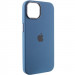 Чохол Silicone Case Metal Buttons (AA) на Apple iPhone 13 (6.1") (Синій / Navy blue)