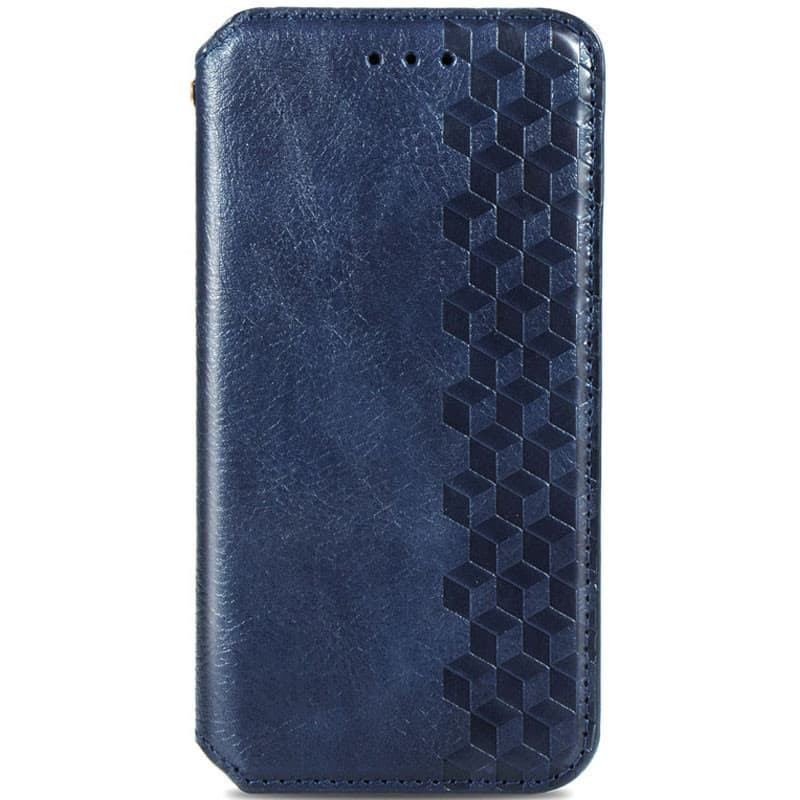 Шкіряний чохол-книжка GETMAN Cubic (PU) на Xiaomi Poco M4 Pro 5G (Синій)