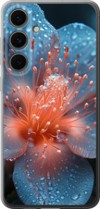 Чехол Роса на цветке для Samsung Galaxy S24 FE