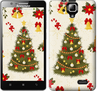 

Чехол Новогодняя елка для Lenovo A536 450904