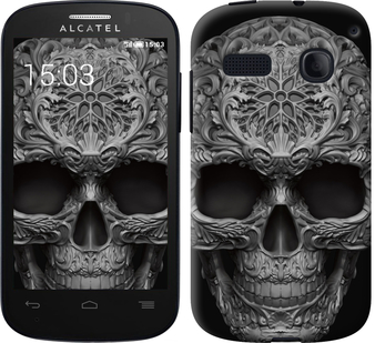 

Чохол skull-ornament на Alcatel One Touch Pop C3 4033D 348674