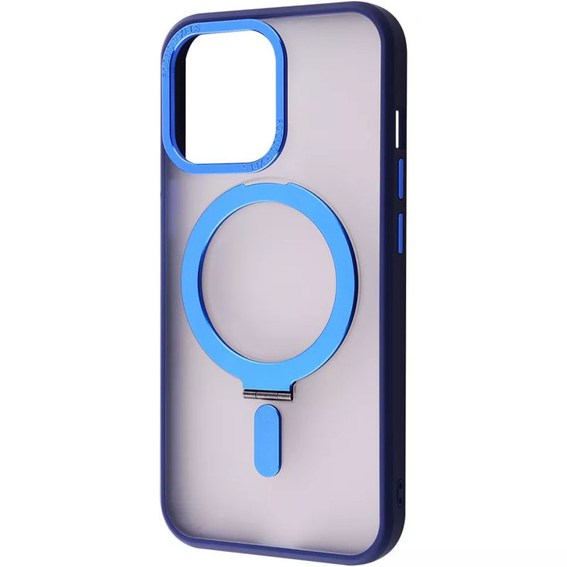 TPU+PC чохол WAVE Attraction case with Magnetic Safe на Apple iPhone 12 Pro Max (6.7") (Blue)