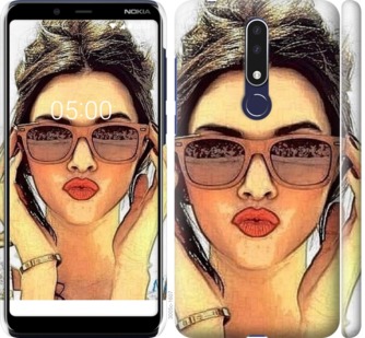 

Чохол Дiвчина_арт на Nokia 3.1 Plus 692745