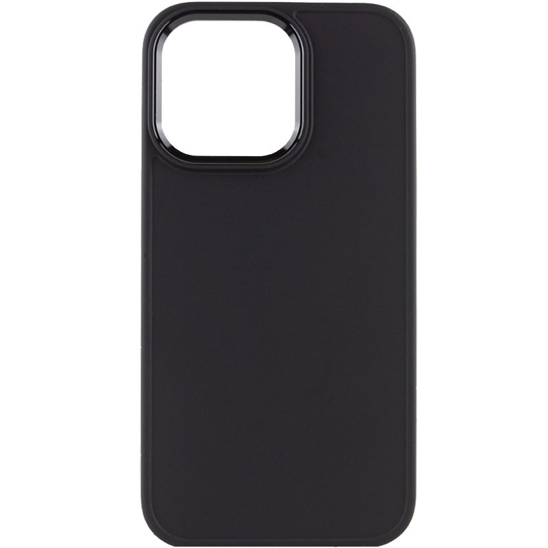 Фото TPU чохол Bonbon Metal Style на Apple iPhone 14 Pro (6.1") (Чорний / Black) на vchehle.ua