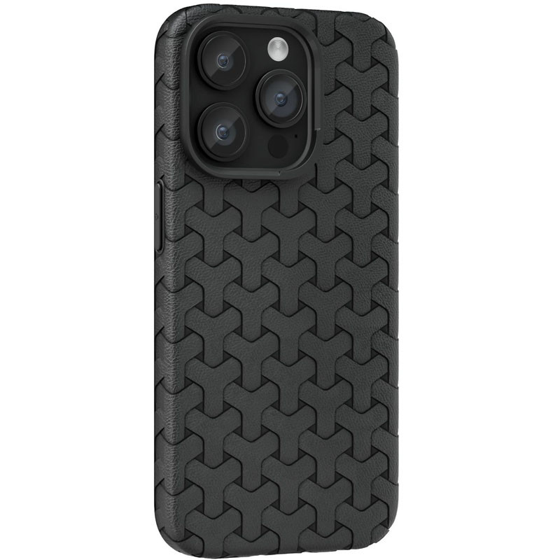 Чехол TPU Weaving для Apple iPhone 13 Pro (6.1") (Black)