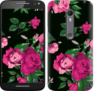

Чехол Розы на черном фоне для Motorola Moto X Style 547145