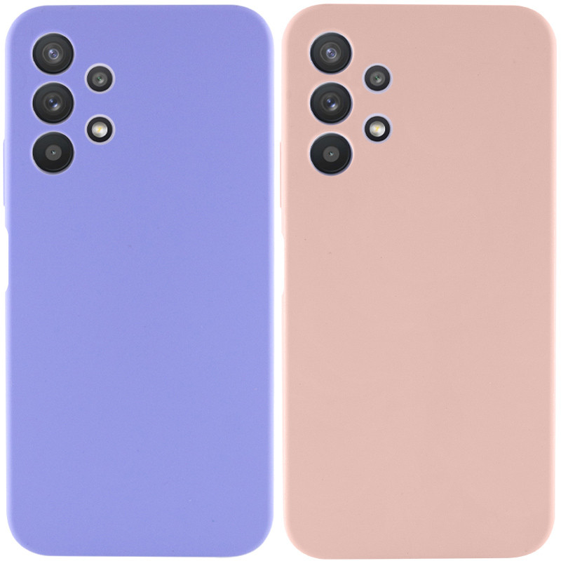 Чохол Silicone Cover Lakshmi Full Camera (AAA) на Samsung Galaxy A32 4G