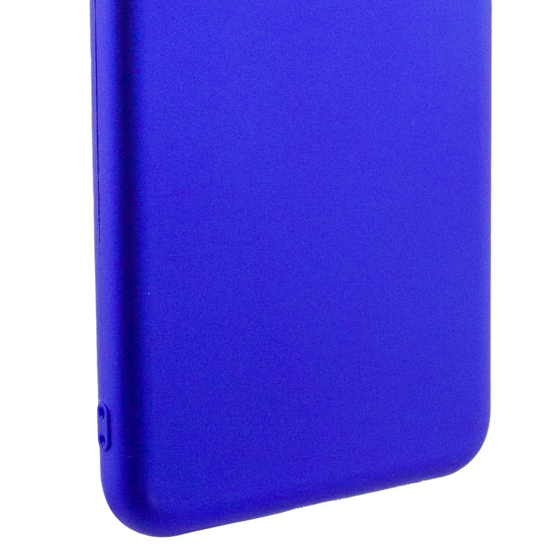 Фото Чехол Silicone Cover Lakshmi Full Camera (A) для Motorola Moto E13 (Синий / Iris) на vchehle.ua