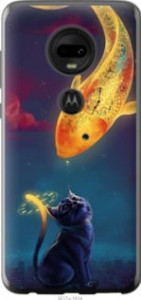 Чехол Кошкин сон для Motorola Moto G7 Plus