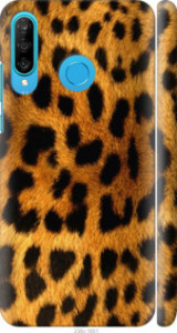Чехол Шкура леопарда для Huawei P30 Lite