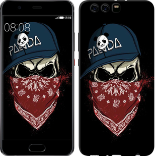 

Чохол Череп в кепці на Huawei P10 Plus 359010
