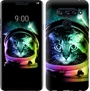 

Чехол Кот-астронавт для LG V40 ThinQ 688177