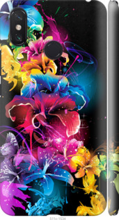 

Чехол Абстрактные цветы для Xiaomi Mi Max 3 982731