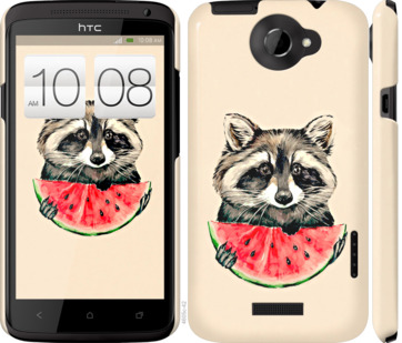 

Чохол Єнотик з кавуном на HTC One X+ 799654