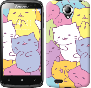 

Чохол Котики на Lenovo S820 565525