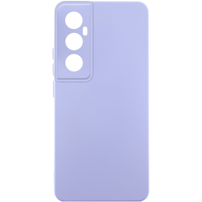 Чохол Silicone Cover Lakshmi Full Camera (AA) на Realme C65 4G (Бузковий / Dasheen)