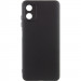 Чехол Silicone Cover Lakshmi Full Camera (AA) для Motorola Moto G04 / E14 (Черный / Black)