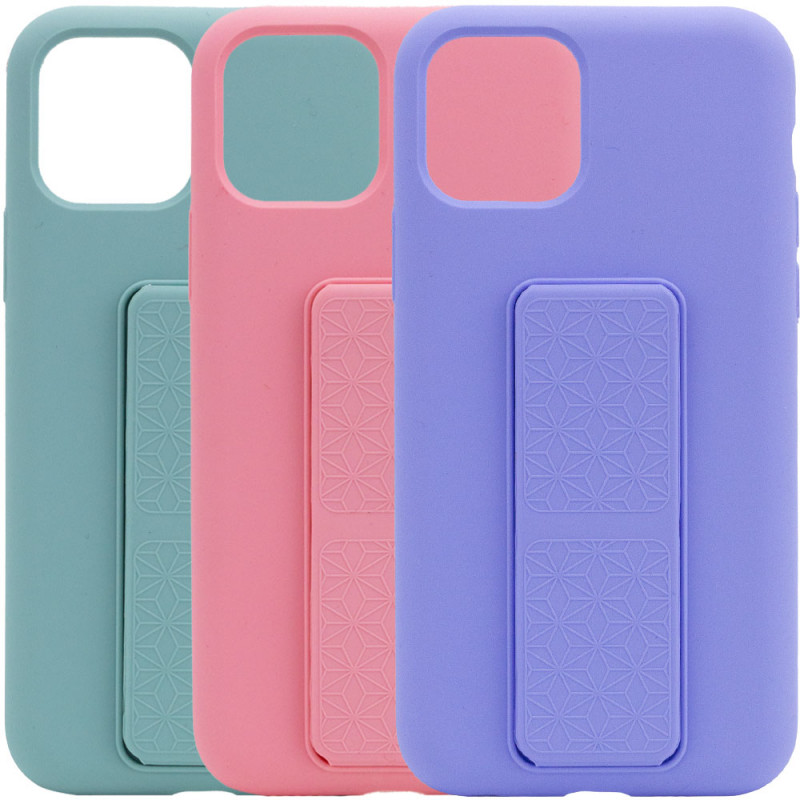 Чехол Silicone Case Hand Holder для Apple iPhone 11 Pro Max (6.5")