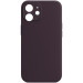 Чохол Silicone Case Full Camera Protective (AA) NO LOGO на Apple iPhone 12 (6.1") (Фіолетовий / Elderberry)