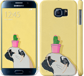 

Чохол Мопс з кактусом на Samsung Galaxy S6 G920 795338