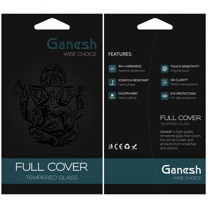 

Защитное стекло Ganesh (Full Cover) для iPhone 7 (4.7'') (Белый) 911080
