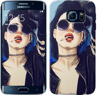 

Чехол Девушка на стиле для Samsung Galaxy S6 Edge G925F 643599