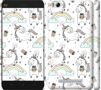 

Чехол Единорог и кофе для Xiaomi Mi 4i 840995