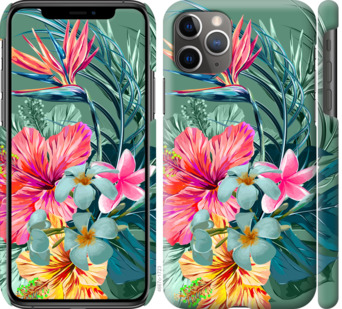 

Чохол Тропічні квіти v1 на iPhone 11 Pro Max 844756