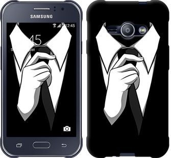 

Чехол Галстук для Samsung Galaxy J1 Ace J110H 130407