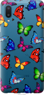 

Чехол Красочные мотыльки для Samsung Galaxy A02 A022G 1168020