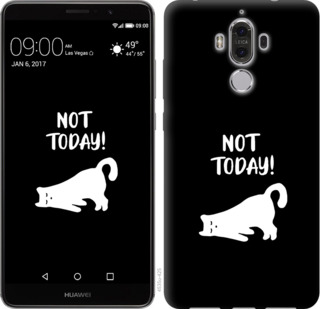 

Чехол Уставший кот для Huawei Mate 9 874537