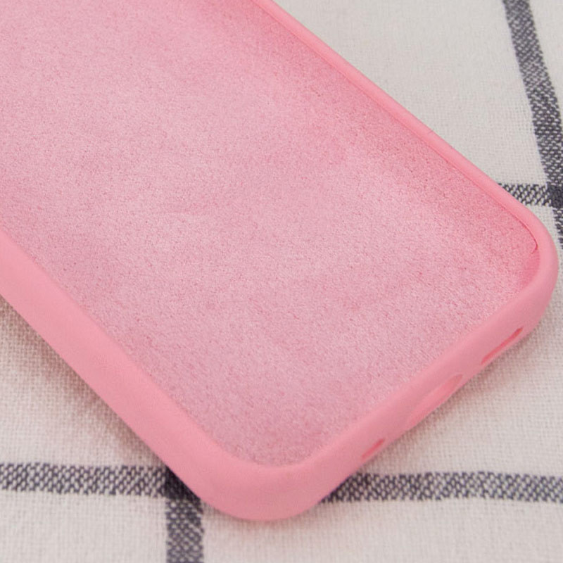 Фото Чехол Silicone Case Full Protective (AA) NO LOGO для Apple iPhone 13 Pro Max (6.7") (Розовый / Light pink) на vchehle.ua