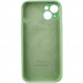 Чохол Silicone Case Full Camera Protective (AA) на Apple iPhone 15 (6.1") (Зелений / Pistachio) в магазині vchehle.ua