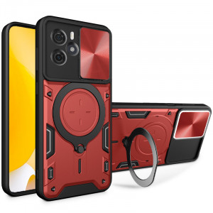 Ударопрочный чехол Bracket case with Magnetic для Xiaomi Redmi Note 14 5G