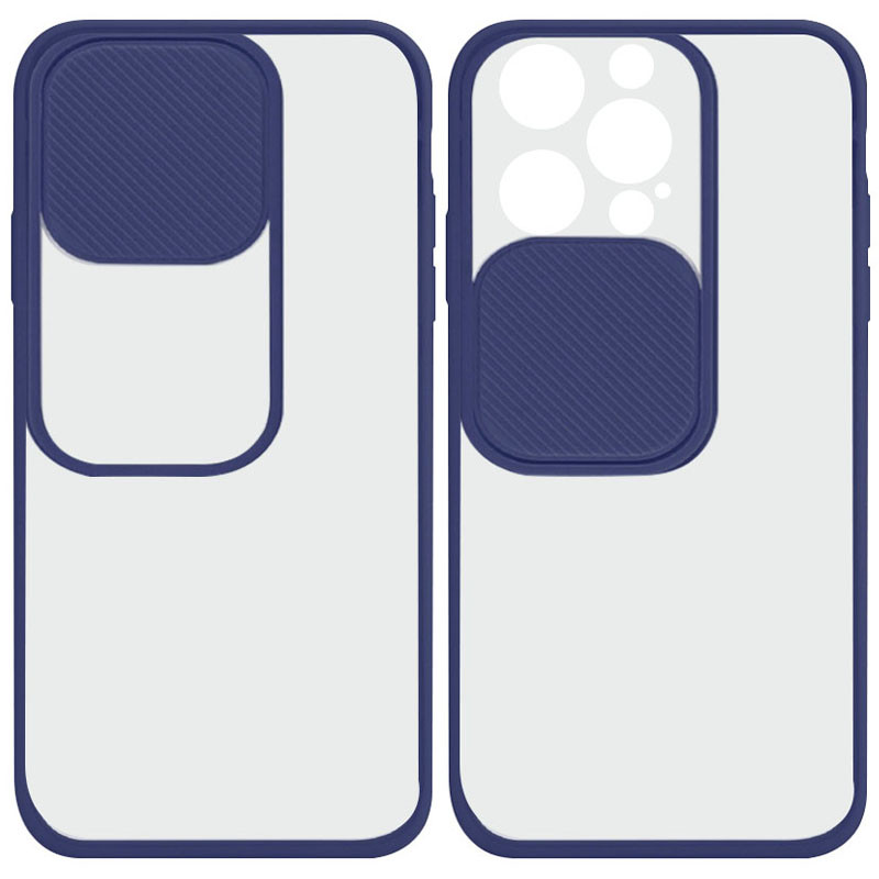 

Чохол Camshield mate TPU зі шторкою для камери для Apple iPhone 13 Pro Max (6.7") (Синій) 1206730