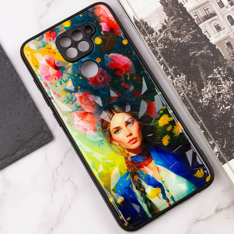 TPU+PC чехол Prisma Ladies для Xiaomi Redmi Note 9 / Redmi 10X (Peonies) в магазине vchehle.ua