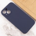 Фото Чехол Silicone Case Full Camera Protective (AA) NO LOGO для Apple iPhone 15 (6.1") (Темно-синий / Midnight blue) в магазине vchehle.ua