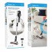Купить Беспроводной аккумуляторный пылесос Hoco HY11 with roller brush (White) на vchehle.ua