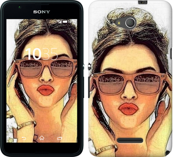 

Чехол Девушка_арт для Sony Xperia E4g 111187