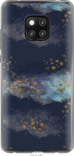 

Чохол Ночь золотые звезды для Huawei Mate 20 Pro 1406343