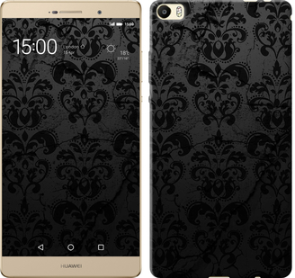 

Чехол узор черный для Huawei P8 Max 648103