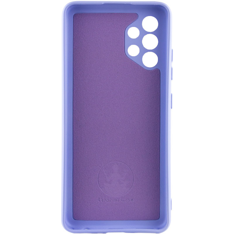 Фото Чохол Silicone Cover Lakshmi Full Camera (A) на Samsung Galaxy A23 4G (Бузковий / Dasheen) на vchehle.ua