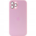 Чехол TPU+Glass Sapphire matte case для Apple iPhone 13 Pro Max (6.7") (Chanel Pink)