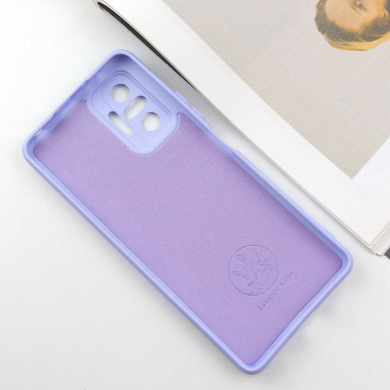Чехол Silicone Cover Lakshmi Full Camera (AA) для Xiaomi Redmi Note 10 Pro / 10 Pro Max (Сиреневый / Dasheen) в магазине vchehle.ua