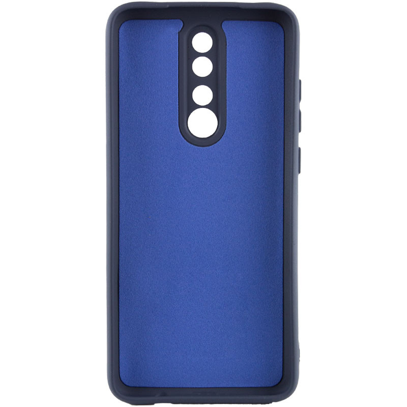 Фото Чохол TPU GETMAN Liquid Silk Full Camera на Xiaomi Redmi 8 (Синій / Midnight Blue) на vchehle.ua