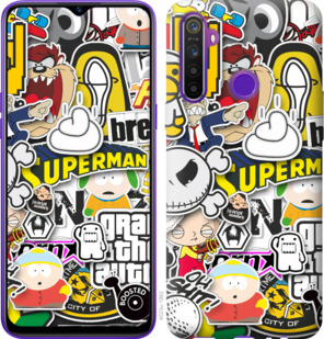 

Чехол Popular logos для Realme 5 917208