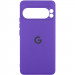 Чехол Silicone Cover Lakshmi Full Camera (AAA) with Logo для Google Pixel 9 Pro (Фиолетовый / Amethyst)