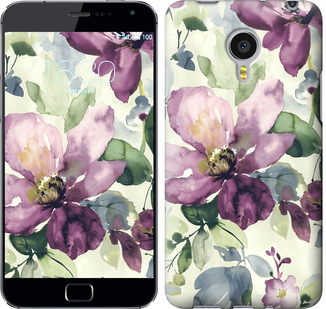 

Чехол Цветы акварелью для Meizu MX4 PRO 296706