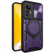 Фото Удароміцний чохол Bracket case with Magnetic на Xiaomi Redmi Note 12S (Purple) на vchehle.ua