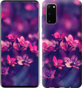 

Чохол Пурпурні квіти на Samsung Galaxy S20 878237